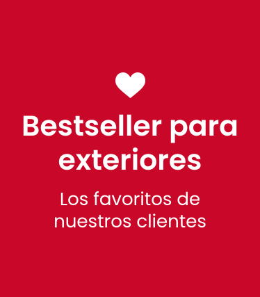 Bestseller para exteriores